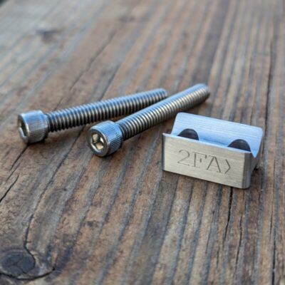 2FA V-Block for Ruger 10/22 and Compatible Models, Stainless Steel